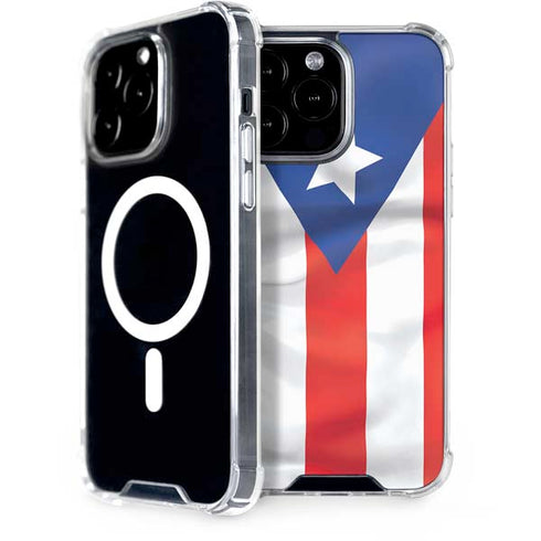 Puerto Rico Flag iPhone 15 Pro Max MagSafe Case